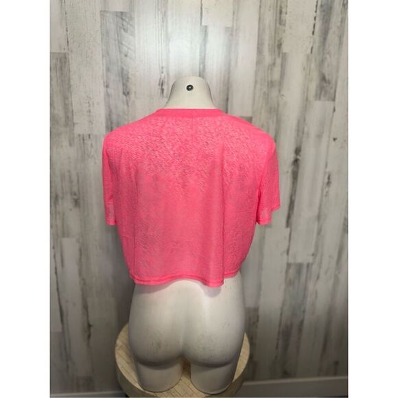 Pink blouse crop top - Picture 3 of 5
